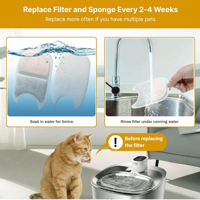 PurrParadise™ PawRefresh Wireless Fountain Filters